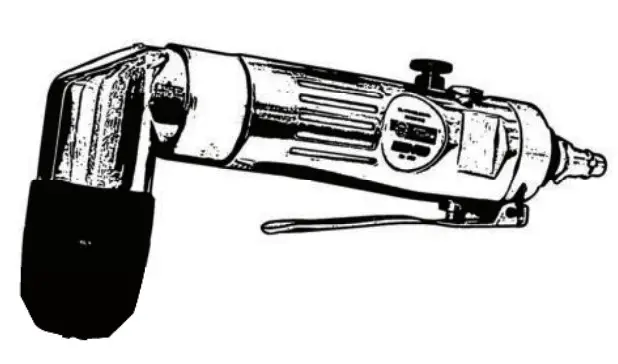 G de 40125 Pneumatic Angle Grinding Machine