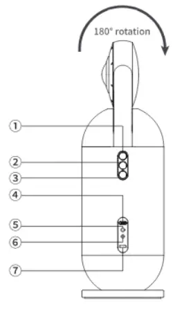 EMEET E410101 Video Conference Camera - BUTTON
