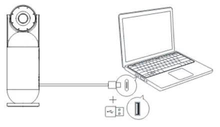 EMEET E410101 Video Conference Camera - USB1