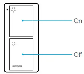 Cas ta Wireless in-wall switch - Pico remote control