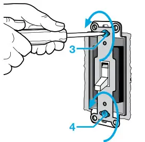 Cas ta Wireless in-wall switch - Remove the switch