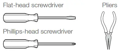 Cas ta Wireless in-wall switch -Tools