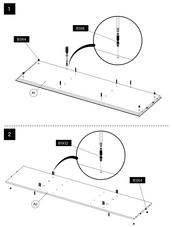 SONOROUS LB 1530 Modern Wood TV Stand - fig 1
