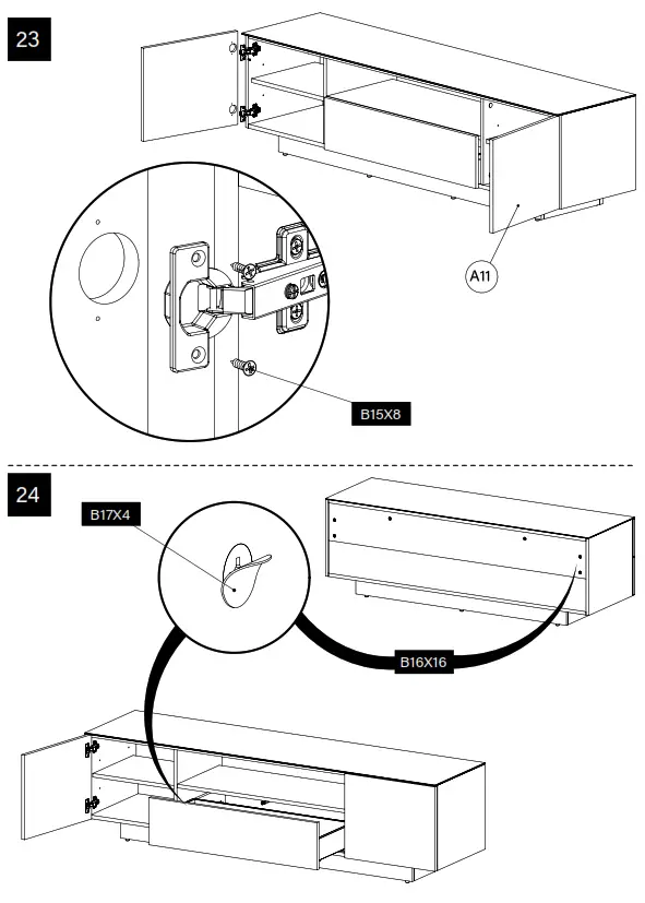 SONOROUS LB 1530 Modern Wood TV Stand - fig13