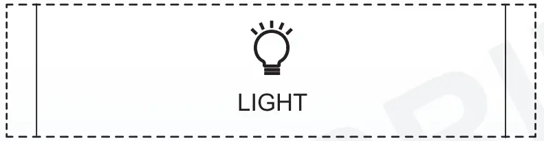 WOODBRIDGE Remote Control - Night light