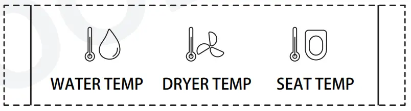 WOODBRIDGE Remote Control - SEAT TEMP
