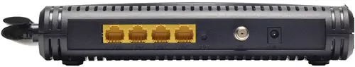 Back View of Zoom 5360 modem