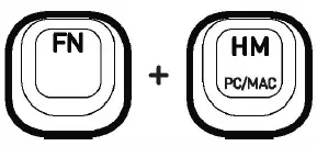 AZIO IK103-US IZO Wireless Backlit Mechanical Keyboard-6