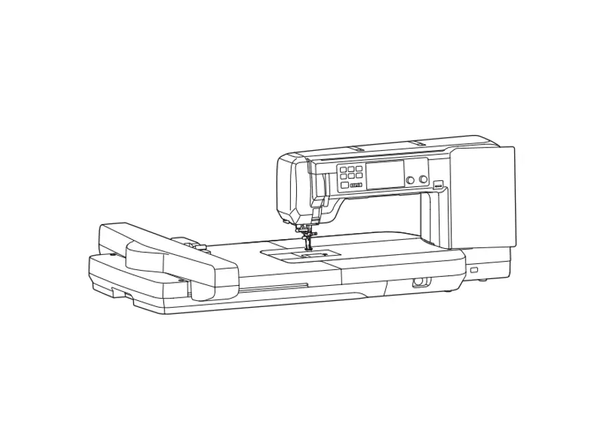 Janome Continental M17 Sewing Machine And Embroidery Machine User Guide