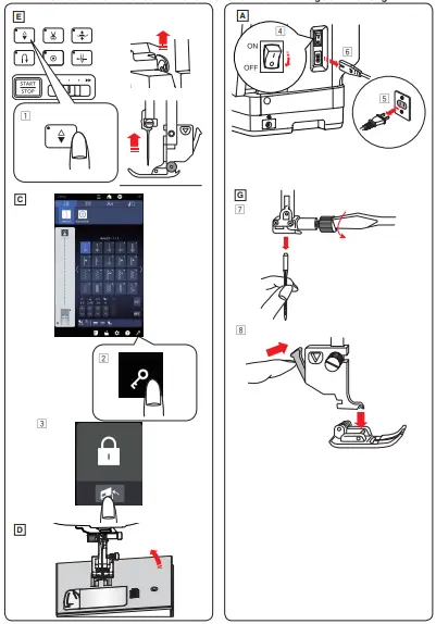 JANOME Continental M17 Sewing Machine and Embroidery Machine-fig12