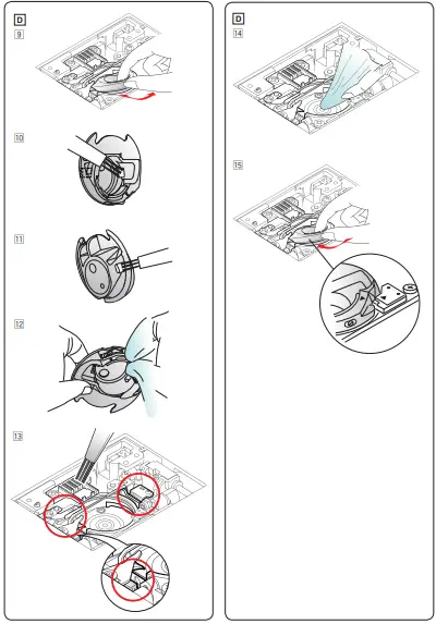 JANOME Continental M17 Sewing Machine and Embroidery Machine-fig13