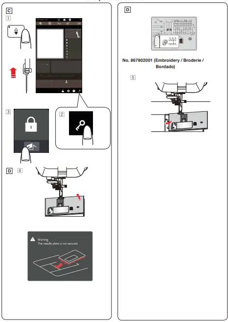 JANOME Continental M17 Sewing Machine and Embroidery Machine-fig23