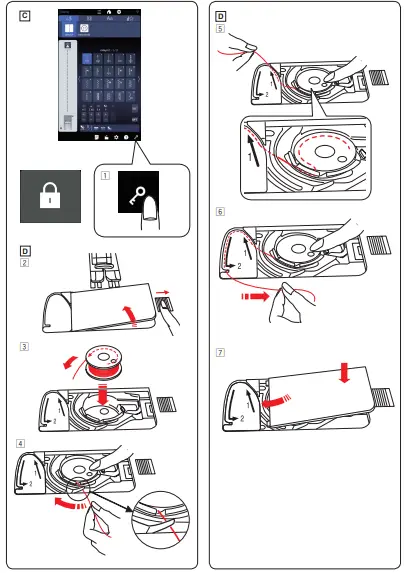 JANOME Continental M17 Sewing Machine and Embroidery Machine-fig5
