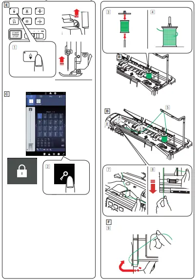 JANOME Continental M17 Sewing Machine and Embroidery Machine-fig6