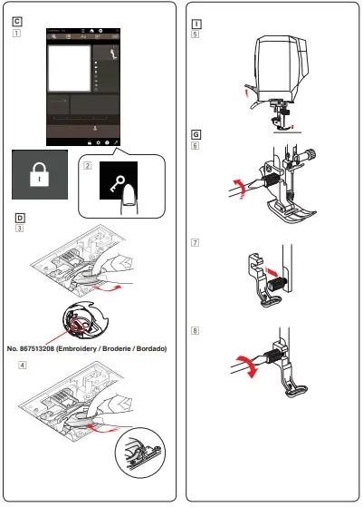 JANOME Continental M17 Sewing Machine and Embroidery Machine-fig8
