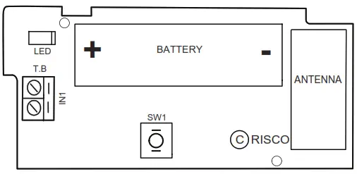 RISCO RWX73M 2-Way Wireless Magnetic and Door Contact - RTTE Compliance Statement