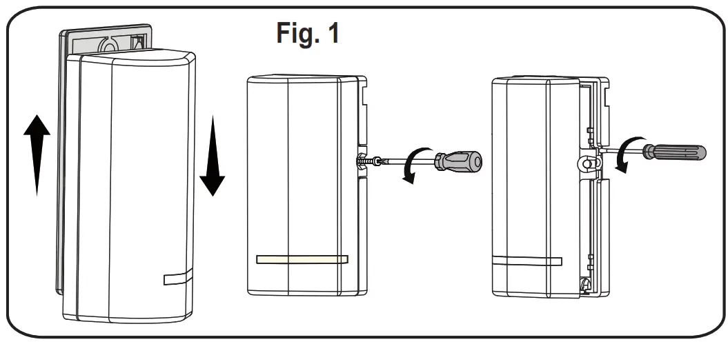 RISCO RWX73M 2-Way Wireless Magnetic and Door Contact - fig1