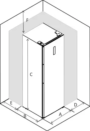 Arctic ARK-285INF Freezer - Easy open handle installation 4