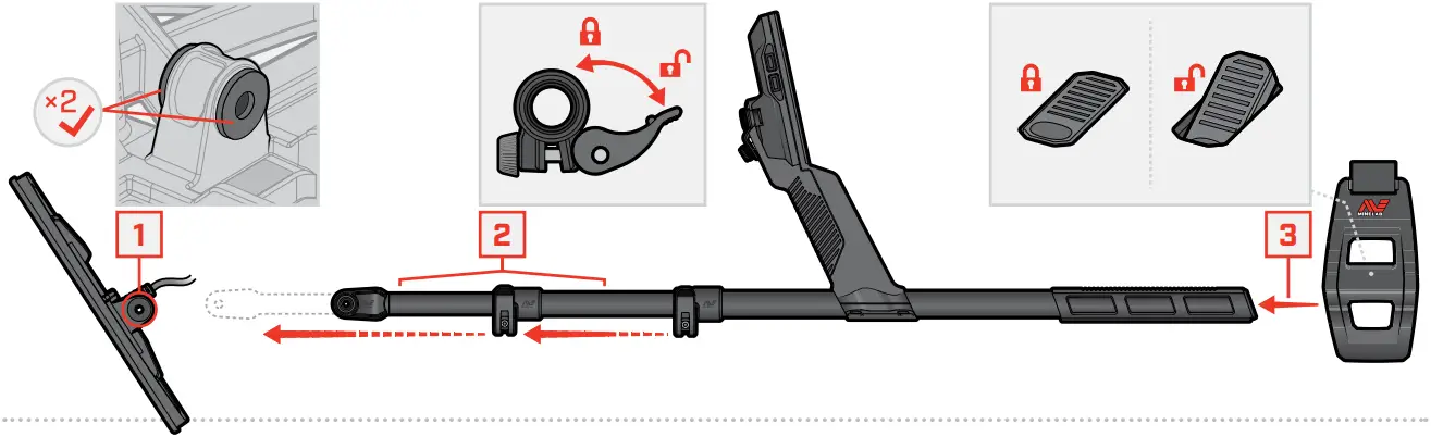 MINELAB MANTICORE - ASSEMBLY 1
