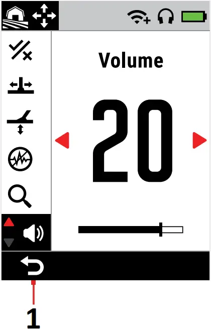 MINELAB MANTICORE - CONTROLS & DISPLAY 6