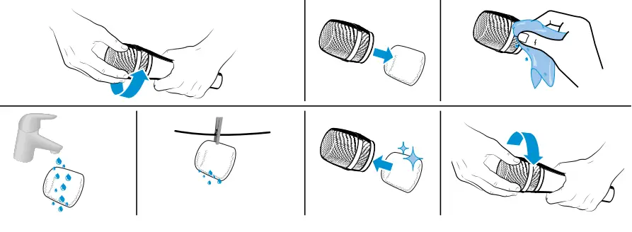 SENNHEISER E835 Series Handheld Cardioid Dynamic Microphone - microphone head