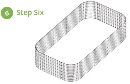 vego garden VB9N117BG 9 In 1 Modular Metal Raised Bed - Fig11