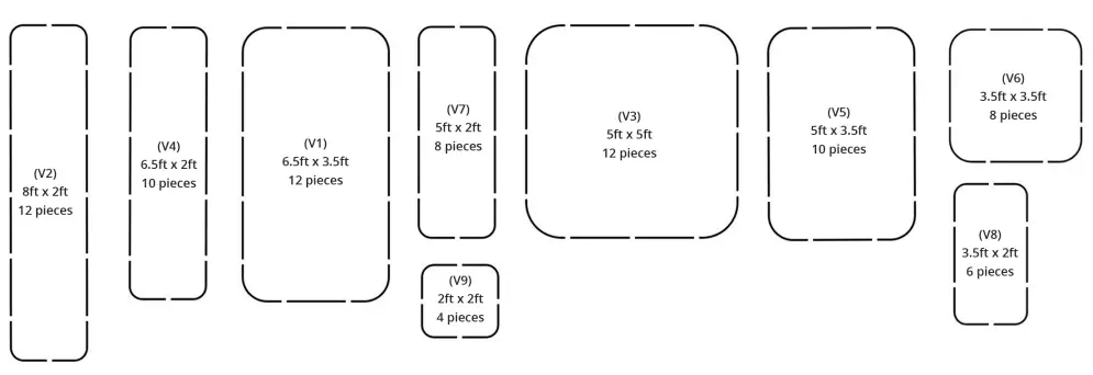vego garden VB9N117BG 9 In 1 Modular Metal Raised Bed - Fig5
