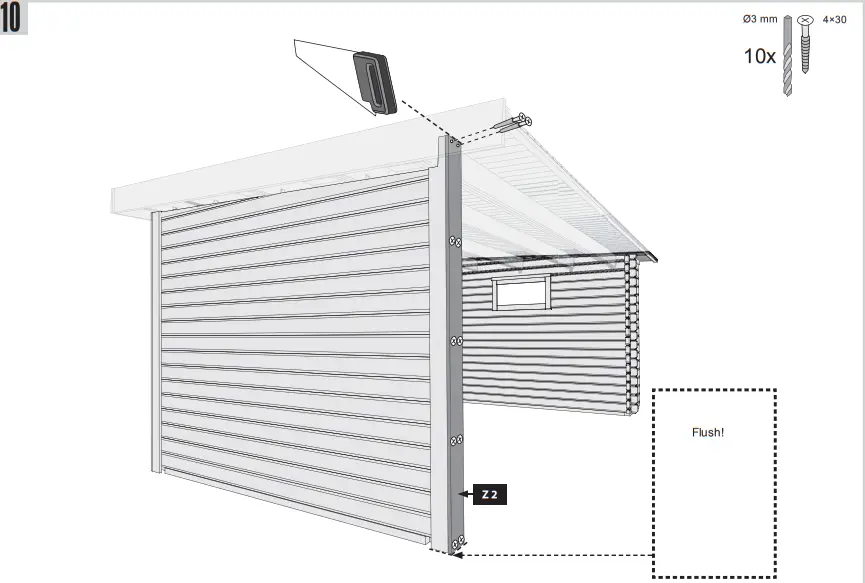Karibu 88874 WOODFeeling Garden Shed - Fig 100