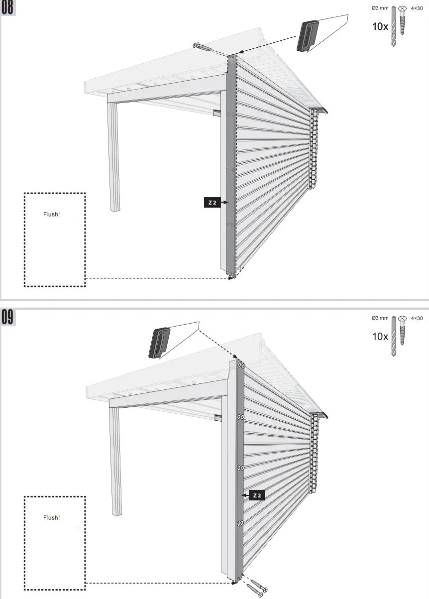 Karibu 88874 WOODFeeling Garden Shed - Fig 115