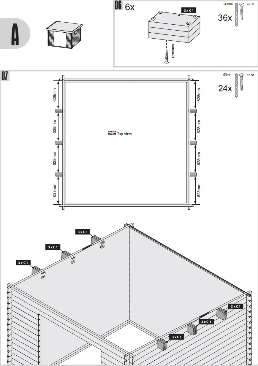 Karibu 88874 WOODFeeling Garden Shed - Fig 24