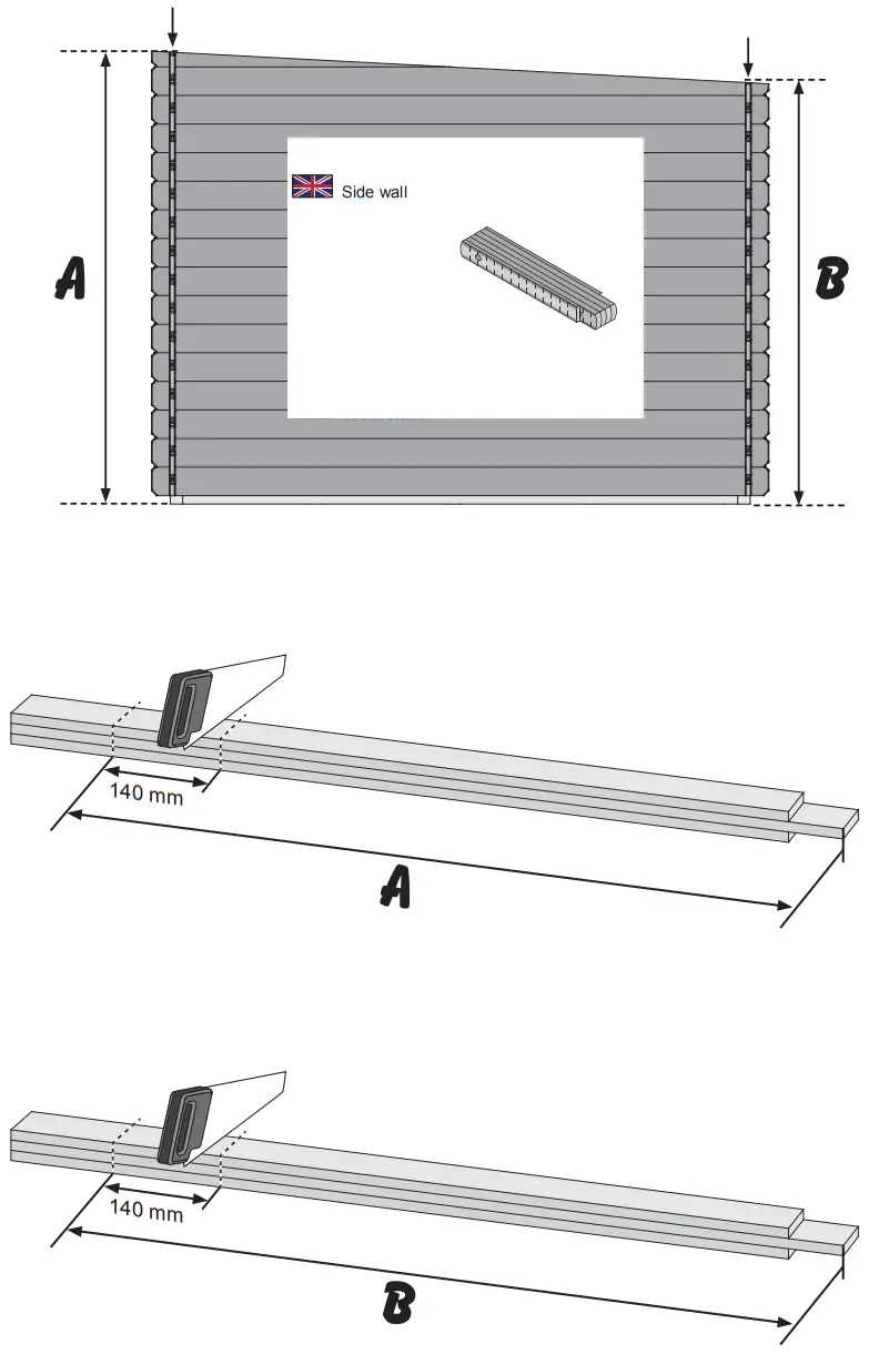 Karibu 88874 WOODFeeling Garden Shed - Fig 43