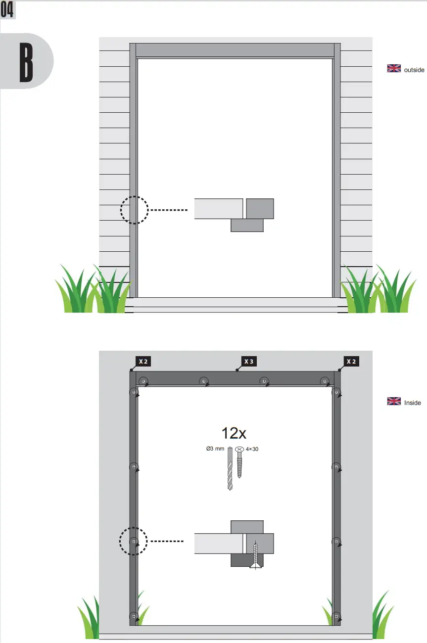 Karibu 88874 WOODFeeling Garden Shed - Fig 80