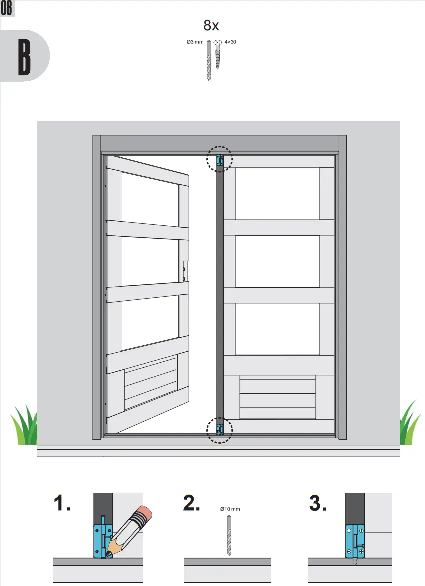 Karibu 88874 WOODFeeling Garden Shed - Fig 84