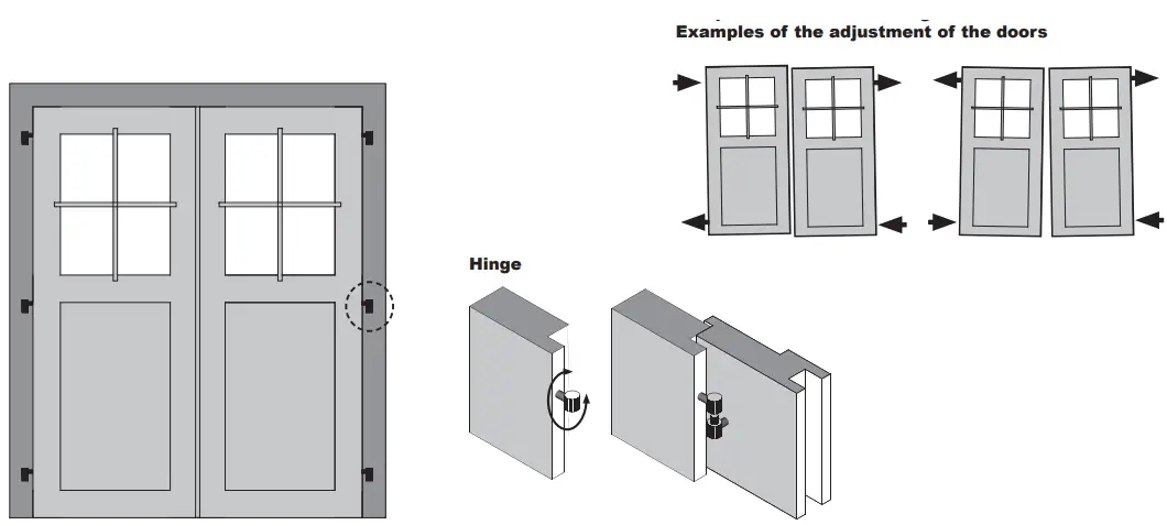 Karibu 88874 WOODFeeling Garden Shed - Fig 87