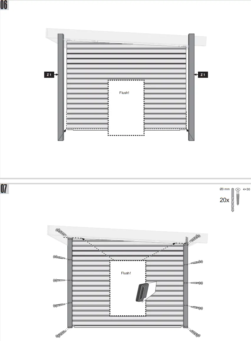 Karibu 88874 WOODFeeling Garden Shed - Fig 98