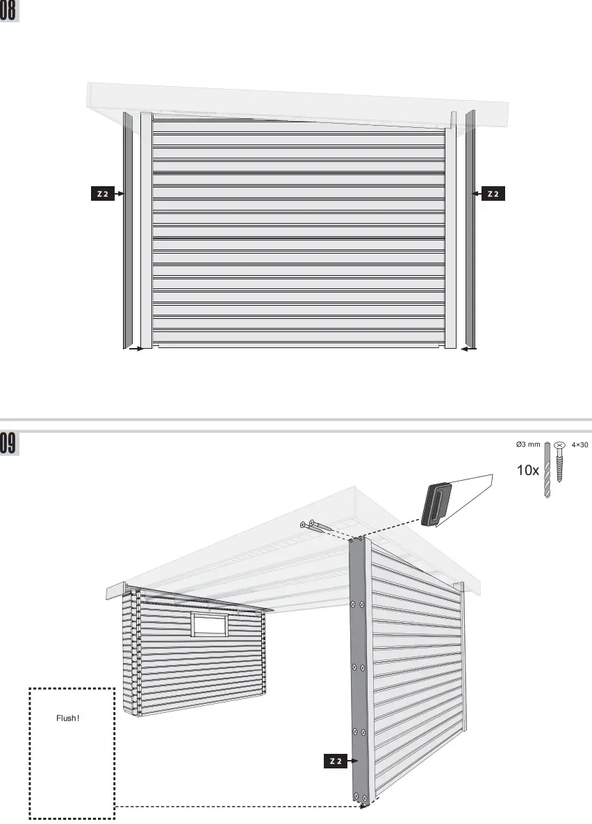 Karibu 88874 WOODFeeling Garden Shed - Fig 99