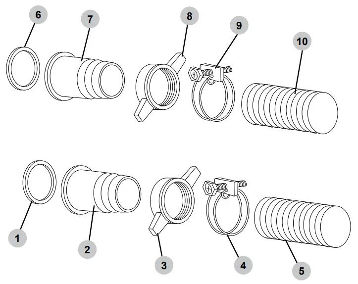 SIMPSON SSTP02 Portable Trash Semi Pump - Fig 8