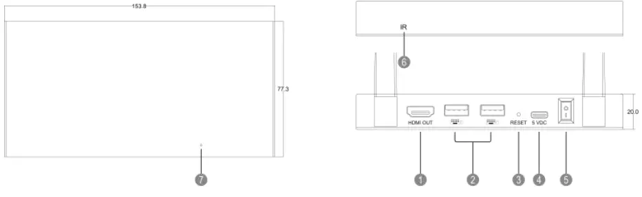RX Latency 100 Meter 5G Wireless 4K Wireless HDMI Extender-fig3