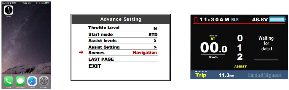 APT 750C-BLE E-Bike Display-fig10