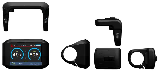 APT 750C-BLE E-Bike Display-fig2