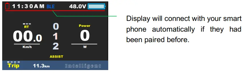 APT 750C-BLE E-Bike Display-fig33