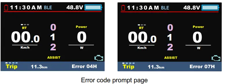 APT 750C-BLE E-Bike Display-fig43