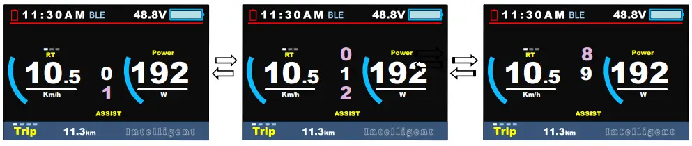 APT 750C-BLE E-Bike Display-fig5