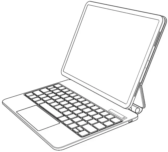 Baseus Brilliance Original Keyboard Case Pro - cover