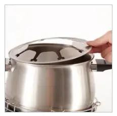 Place the Fork Holder