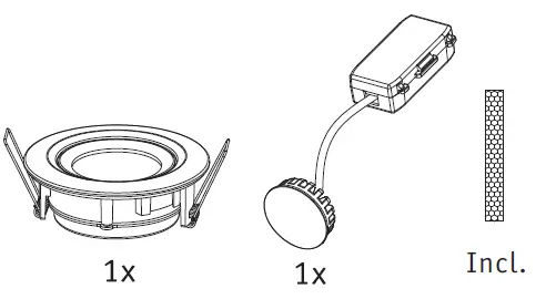 Paulmann 936.81 LED Ceiling Light fig 1