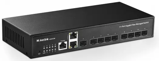 MokerLiMokerLink G092GSM Gigabit SFP Managed Switchnk G092GSM Gigabit SFP Managed Switch