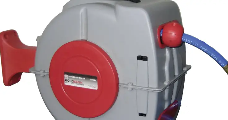 Toolcraft 2483185 Compressed Air Hose Reel 10m Instruction Manual