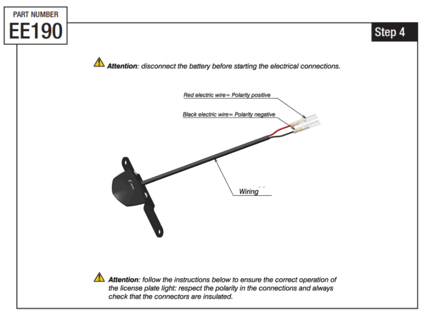 rizoma EE190 License Plate Light - 6