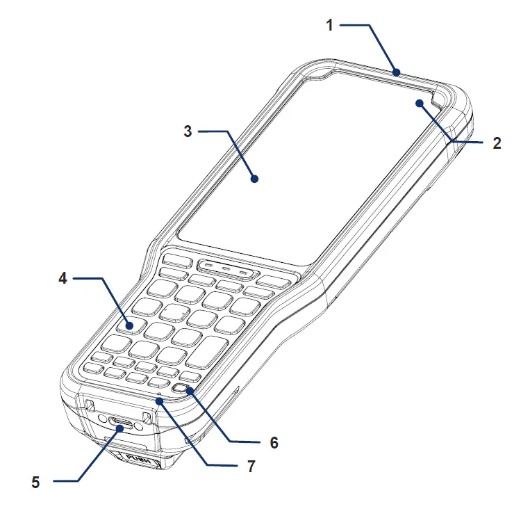 POINT Mobile PM351 Industrial Mobile Terminal 1